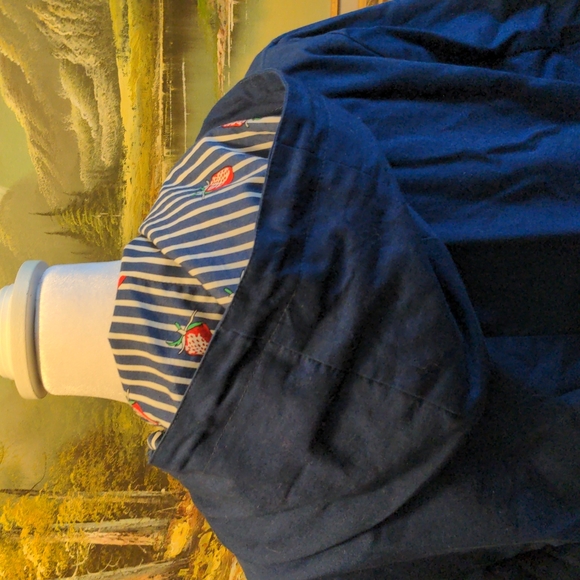 ModCloth Navy Blue Canvas Jacket - Picture 2 of 6